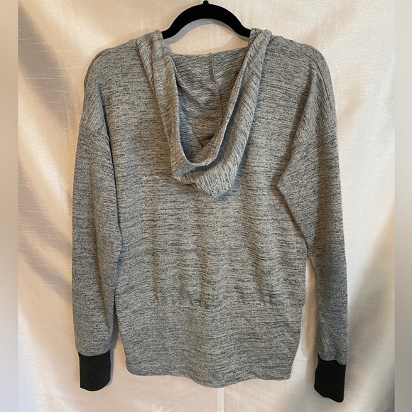 RBX Full  Zip Hooded Sweater Heathered Gray Ladies Sm - Picture 9 of 10